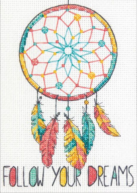 Dimensions Counted Cross Stitch Kit- Dreamcatcher