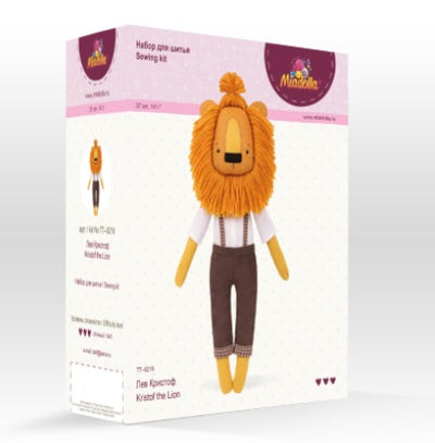 Miadolla-Kristof the Lion Sewing Kit