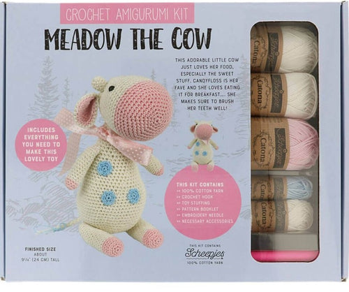 Meadow the Cow Crochet kit