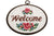 Cross Stitch Kit with Hoop -Welcome (English Rose)