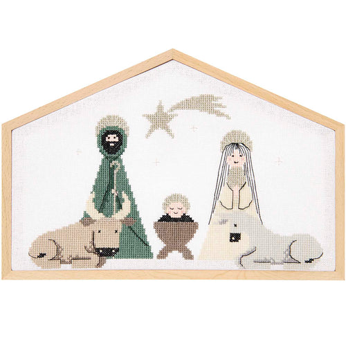 Rico Design~ Nativity Scene Cross Stitch Kit