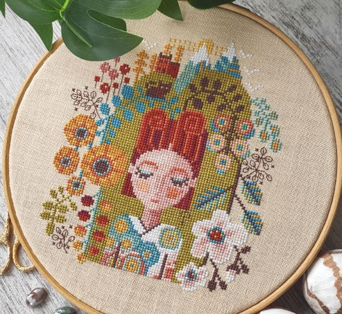 Barbara Ana Designs Garden of Dreams Cross Stitch Chart