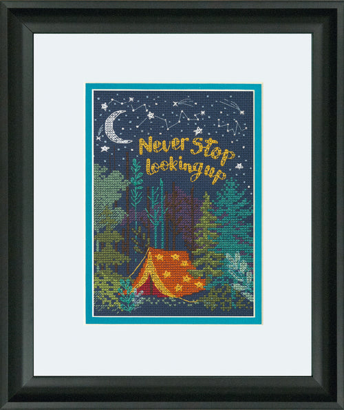 Dimensions Counted Cross Stitch Kit- Camping Adventure