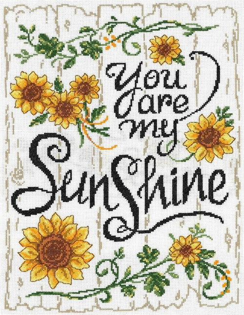 Sunflowers & Sunshine Cross Stitch Kit