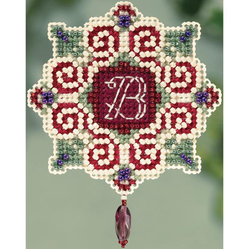 Mill Hill Christmas Letter Beads and Cross Stitch Kit