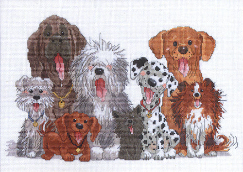 Janlyn Suzy's Zoo Dogs of Duckport Cross Stitch Kit