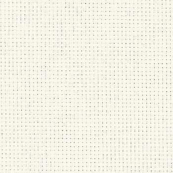  16 Count Aida Cloth Embroidery Counted Cross Stitch Fabric,  White, 59W x 19L