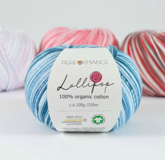 Lollipop- 100% Organic Cotton Yarn