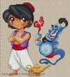 "Aladdin and the magic lamp" Cross Stitch Kit