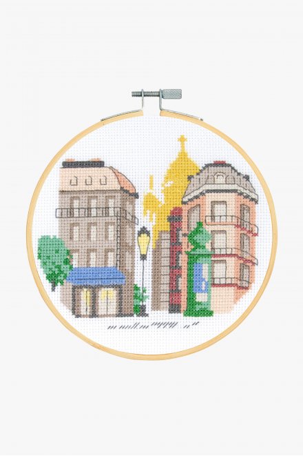 DMC City~Paris Cross Stitch Kit (6")