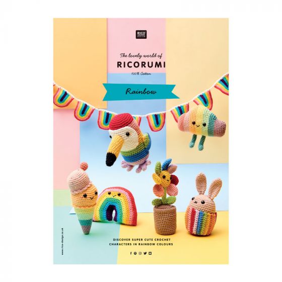 Rico- The lovely world of Ricorumi Rainbow Crochet Collection Book