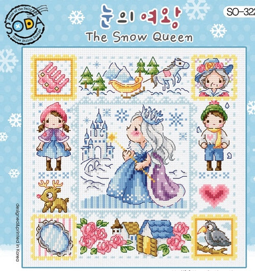 SODA "Snow Queen" Cross Stitch Kit