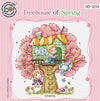 SODA "Tree House of Spring" Cross Stitch Kit