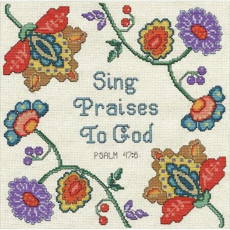 Design Works- "Sing Praises" Cross Stitch Kit