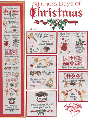 Stitcher's Days of Christmas Cross Stitch Kit