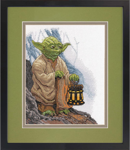 Dimensions Counted Cross Stitch Kit -Star Wars Yoda