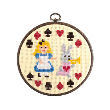 Olympus Cross Stitch Kit ~Alice in Wonderland