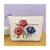 Olympus Flower Embroidery Cross Stitch Kit Flower Pouch no. 9054