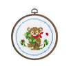 Olympus Cross Stitch Kit - Bear With Clover Leaf