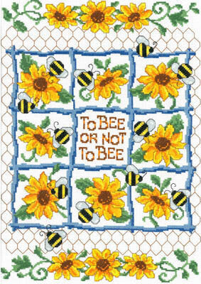 To Bee or Not to Bee Cross Stitch Kit