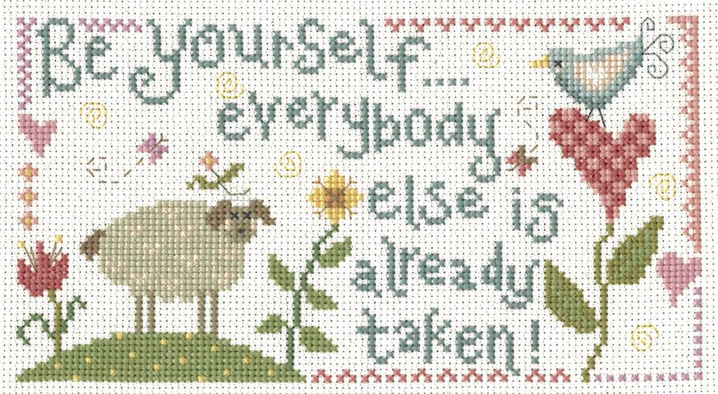 Be Yourself Cross Stitch Kit
