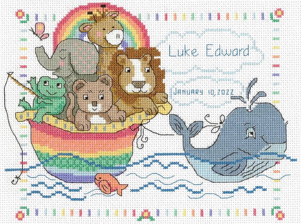 Whale of A Welcome Cross Stitch Kit