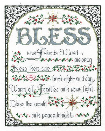 Bless the World with Peace Cross Stitch Kit
