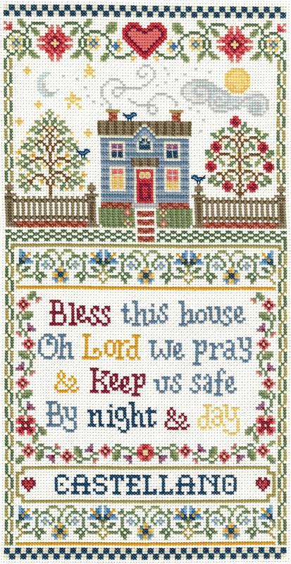 Bless This House Sampler Cross Stitch Kit