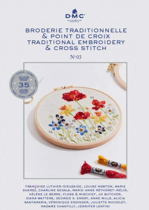 DMC Traditional Embroidery & Cross Stitch Book N°3