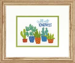 Dimensions- Cultivate Kindness Embroidery Kit