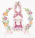 Panna-Cute Rabbit Cross Stitch Kit
