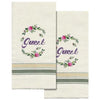 Stamped Guest Towel Embroidery Kit (2 pieces)