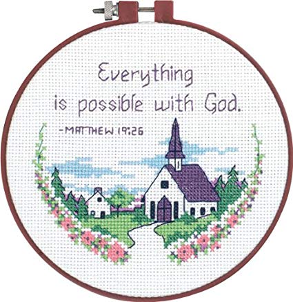 Dimensions Counted Cross Stitch Kit- Everything is Possible