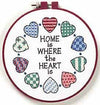 Dimensions Counted Cross Stitch Kit- Home is where the Heart is