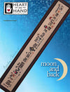 Moon and Back Cross Stitch Chart