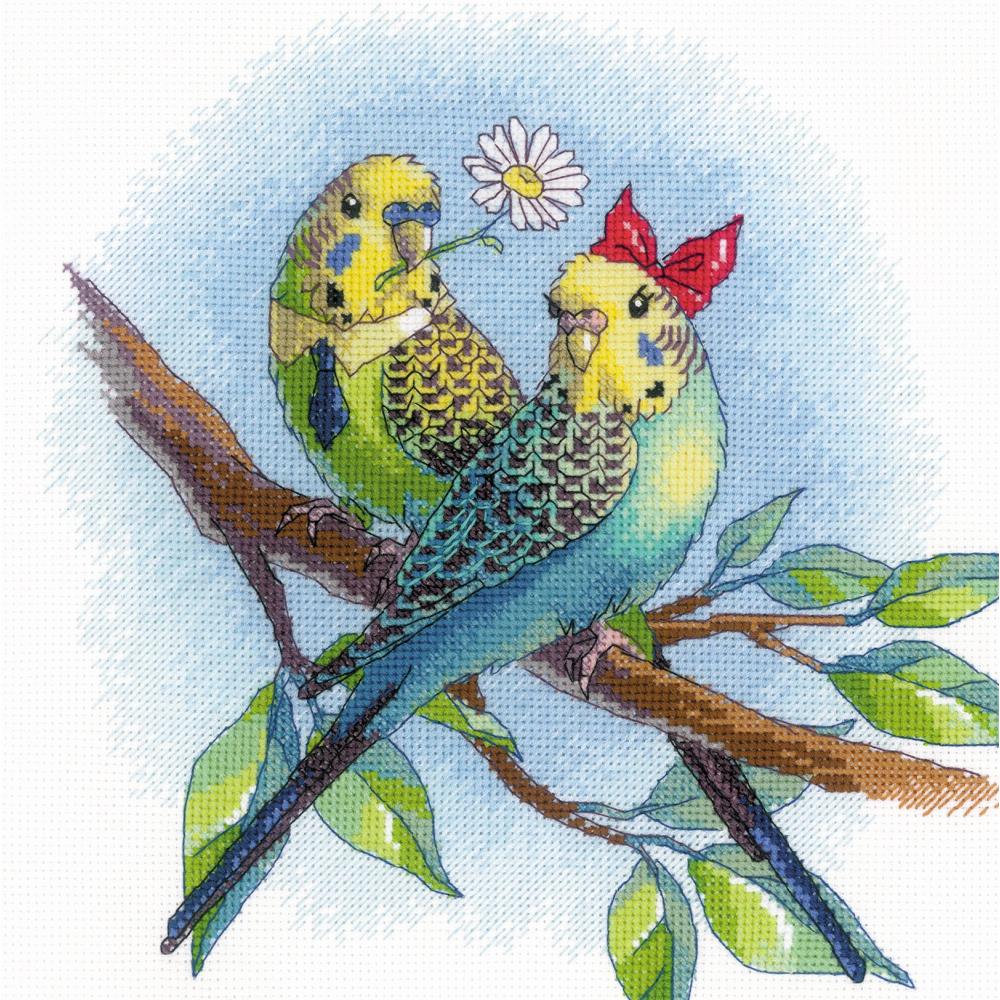 Riolis "Love is in the Air" Cross Stitch Kit