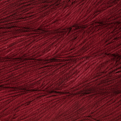 malabrigo chunky yarn colour close up - Ravelry Red