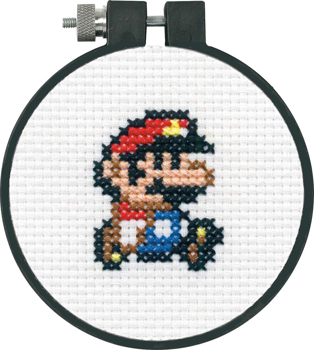 Dimensions Counted Cross Stitch Kit - Super Mario