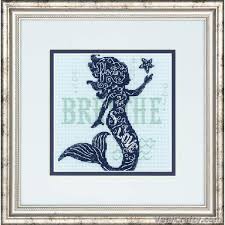 Dimensions Counted Cross Stitch Kit-Mermaid Song