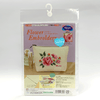 Olympus Flower Embroidery Cross Stitch Kit Flower Pouch no. 9055 package