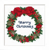 Olympus Merry Christmas Wreath Cross Stitch Kit X-106