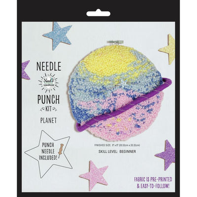 Planet Punch Needle Kit by Needle Creations