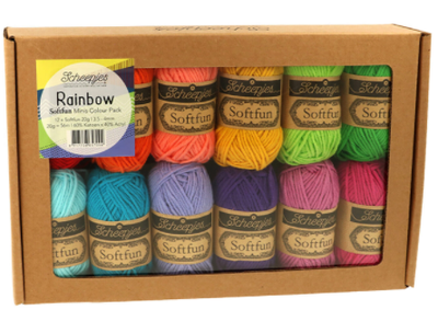 Scheepjes- Softfun Minis Colour Yarn Box