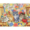 Design Works "Rocking Chair Kittens" Counted Cross Stitch Kit