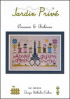 Jardin Prive Sampler-Scissors & Bobines Cross Stitch Chart