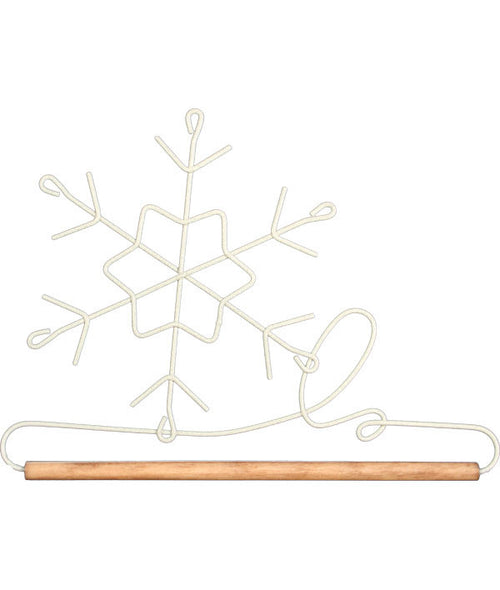 Snowflake Shaped 6-inch Holder