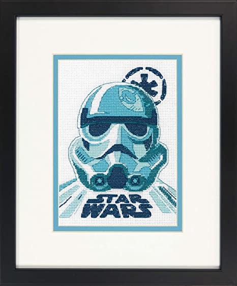 Dimensions Counted Cross Stitch Kit -Star Wars Stormtropper