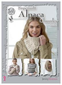 King Cole Supersoft Alpaca Chunky (book1) Pattern Book