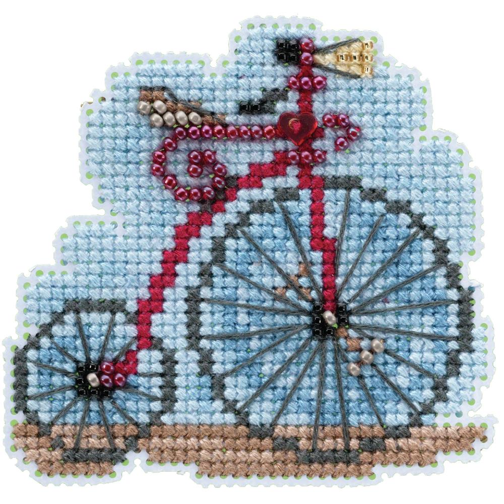 Mill Hill, Vintage Bicycle Beads and Cross Stitch Kit