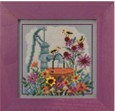 Mill Hill~Autumn series; Water Pump Beads and Cross Stitch Kit